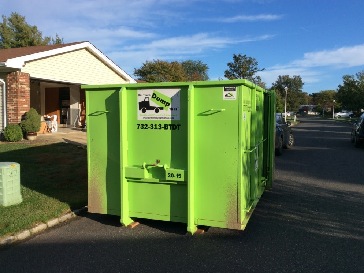 Clip art image of a dumpster
